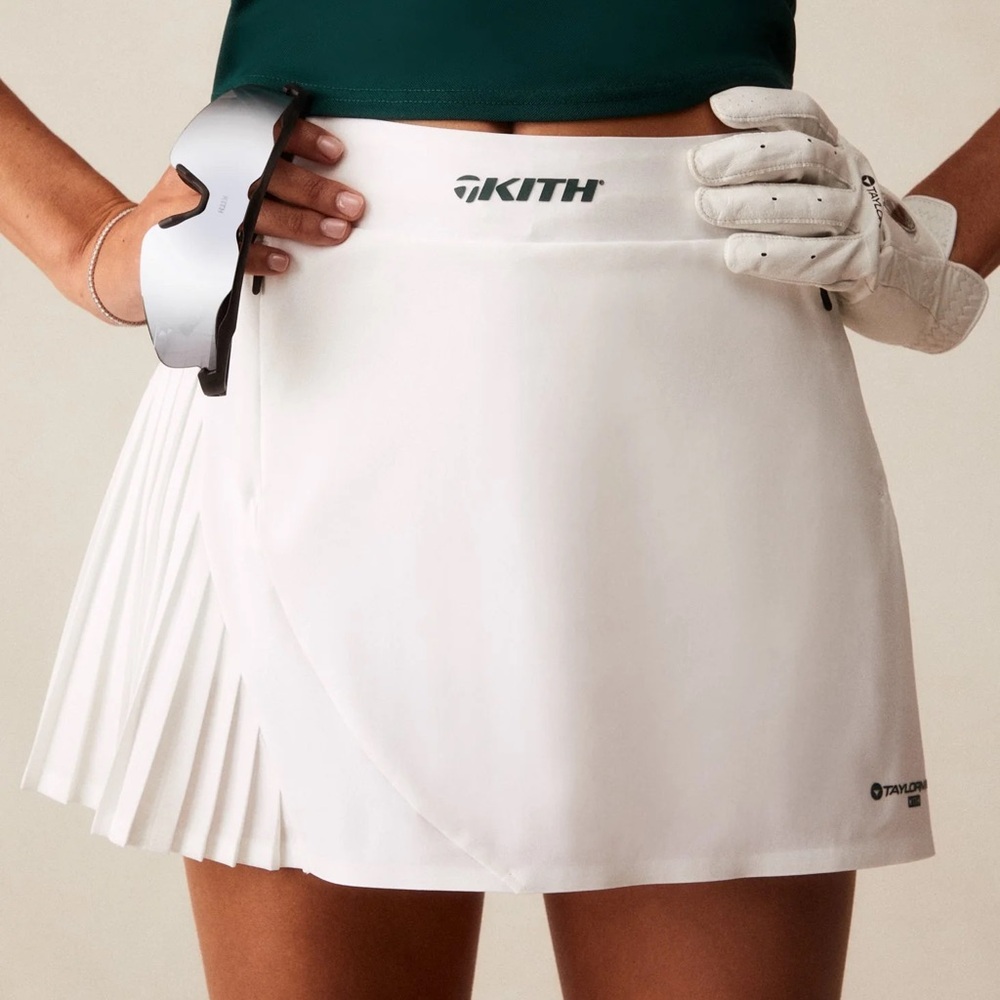 Kith x Taylormade Women's White Ace Skirt